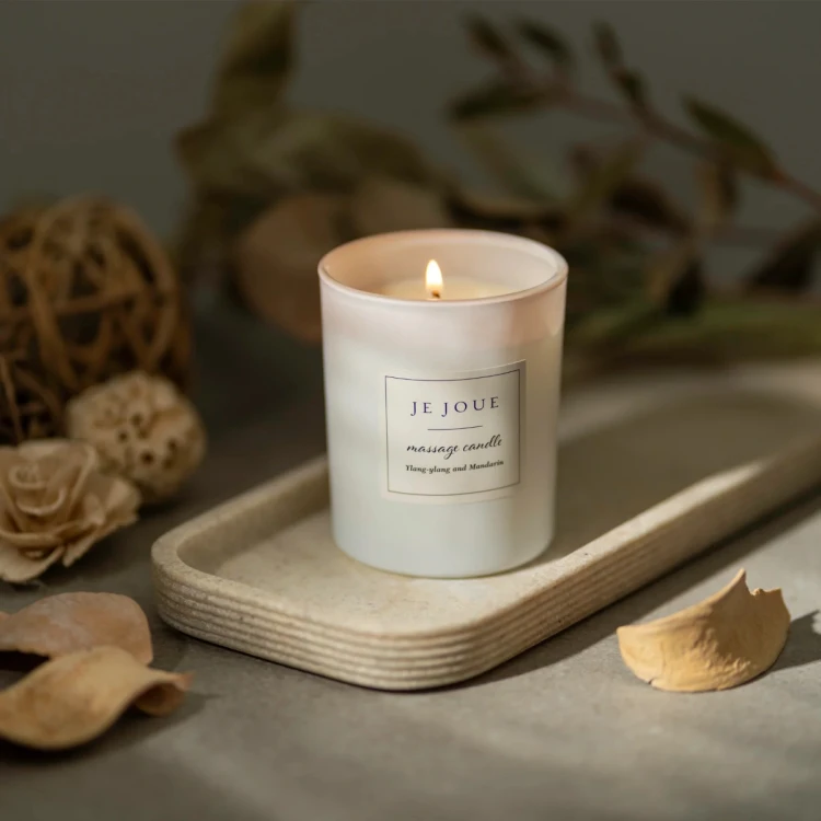 Luxury Massage Candle Ylang-Ylang Mandarin - Świeca Do Masażu Je Joue
