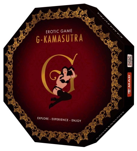 Gra erotyczna  -Kamasutra  - zmysłowa gra karciana z akcesoriami