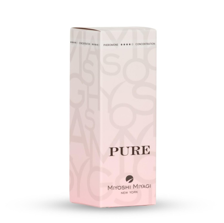 Miyoshi Miyagi Pure – bezzapachowe feromony dla kobiet.  50ml. Podkreślają kobiecość, wzmacniają efekty ulubionych perfum