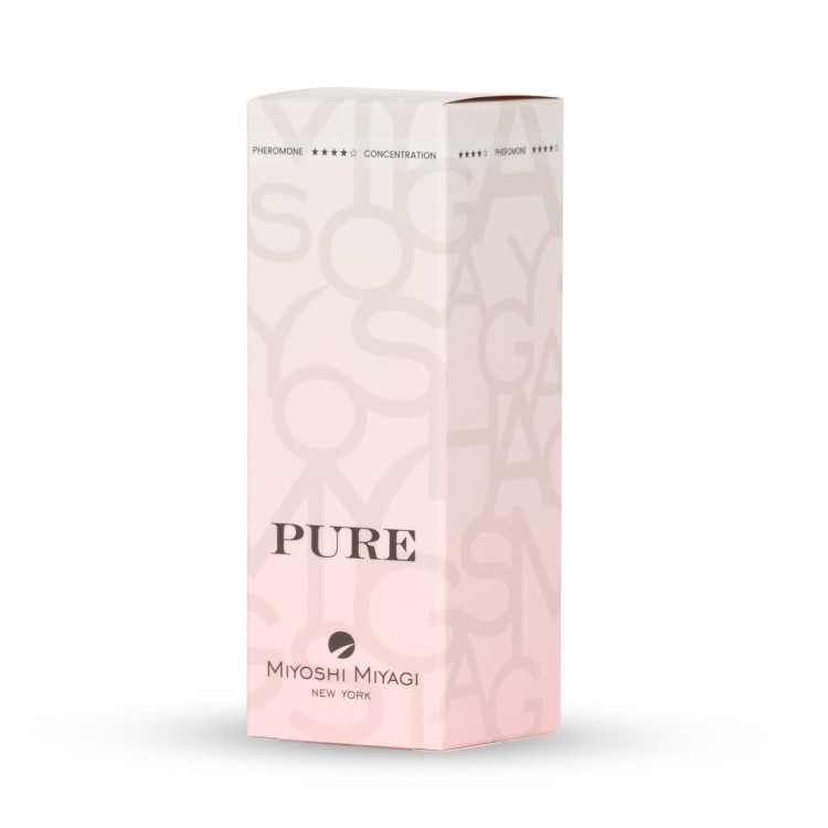 Miyoshi Miyagi Pure – bezzapachowe feromony dla kobiet.  50ml. Podkreślają kobiecość, wzmacniają efekty ulubionych perfum