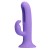 Dildo z stukającą wibracją i wibrjącym zajączkiem