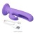 Dildo z stukającą wibracją i wibrjącym zajączkiem