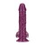Dildo o zapachu jeżyn 18 cm