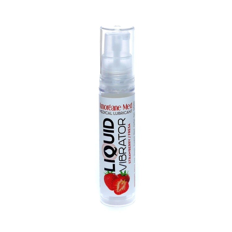 Wibrator w płynie truskawka  10ml