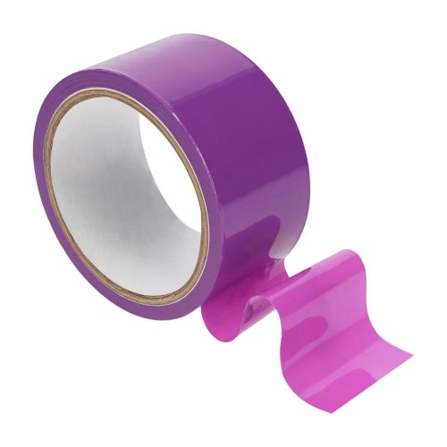 Taśma - bondage nie przywierająca - purporowa  (PVC Non-Stick Tape - 20 m )