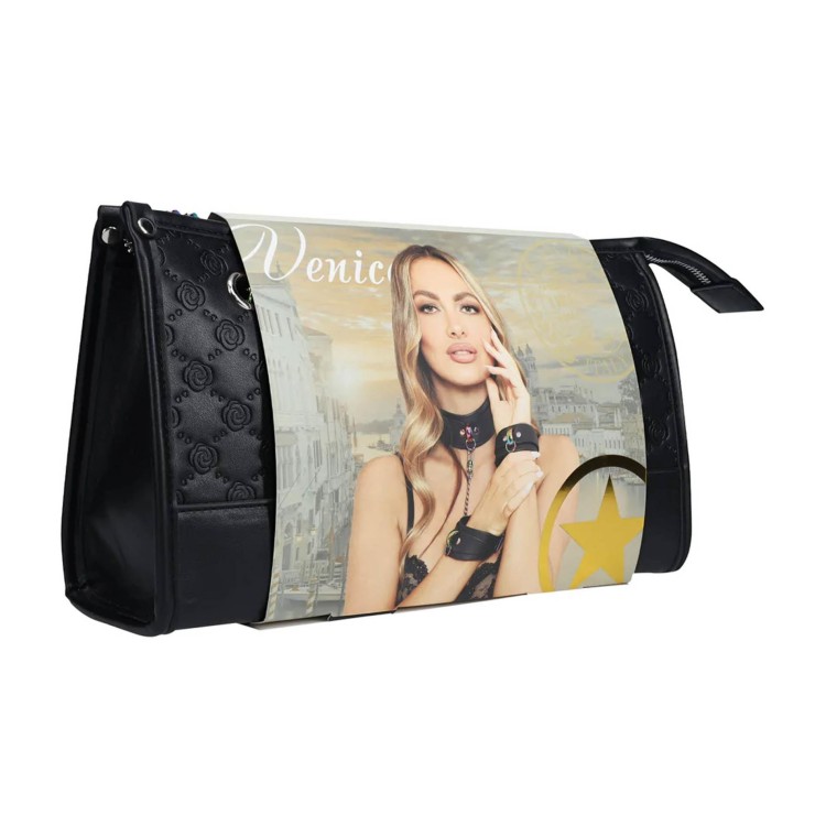 Zestaw bondage - Venice Collection - Kit with Bag - głęboka czerń