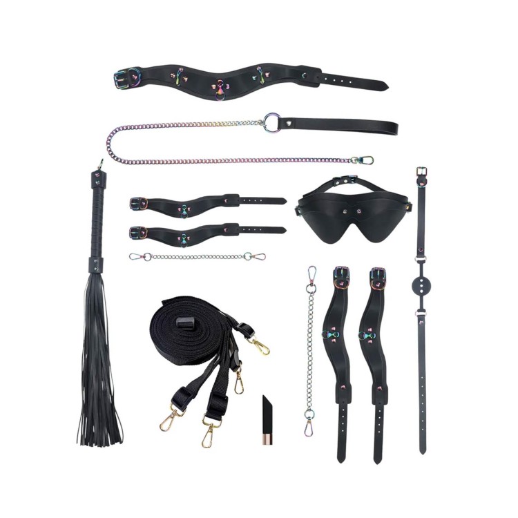 Zestaw bondage - Venice Collection - Kit with Bag - głęboka czerń