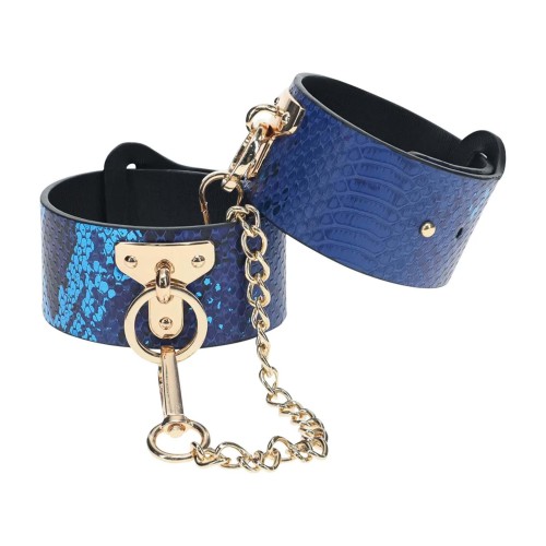 Florence Collection - Leg Cuffs - Blue możesz utworzyć zestaw w obłędnym kolorze