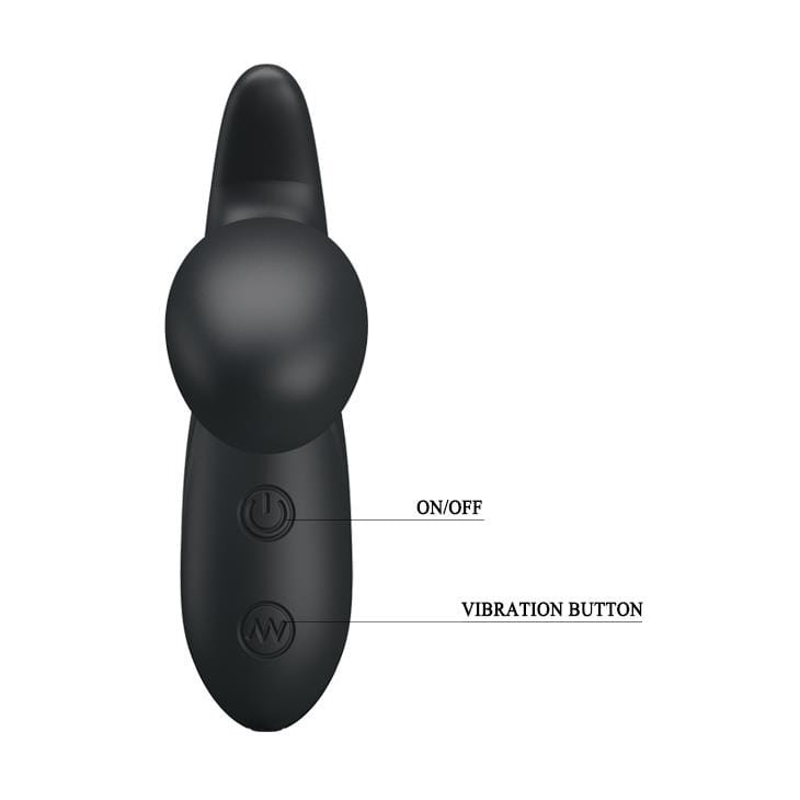 Masażer prostaty długosć 12,5 cm, 20 trybów wibracji, z ładowarką usb