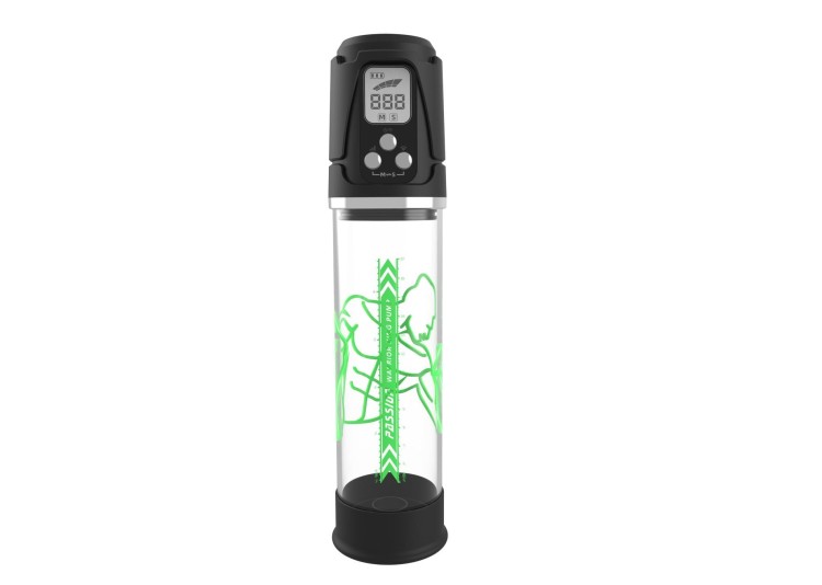 Pompka- PASSION PUMP, PREMIUM RECHARGEABLE AUTOMATIC WATERPROOF PUMP, Light Indicator