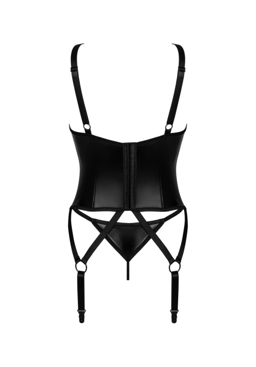 Armares gorset i stringi XL/2XL czarne