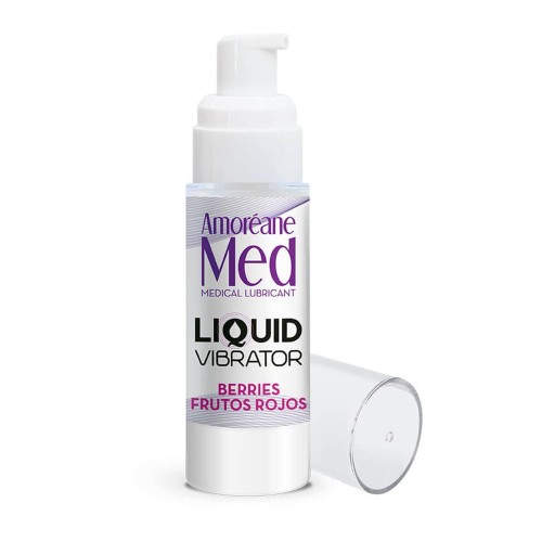 Wibrator w płynie  JAgodowy 30ml.