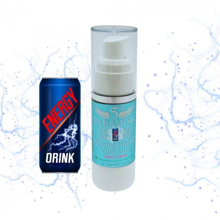 Mocny vibrator w płynie Energy Drink 30 ml