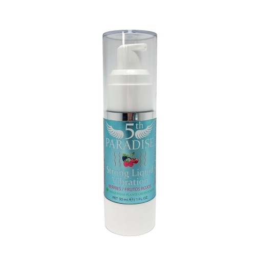 Mocny  vibrator w płynie  jagodowy  30 ml Paradaise