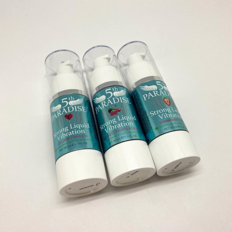 Mocny  vibrator w płynie  jagodowy  30 ml Paradaise