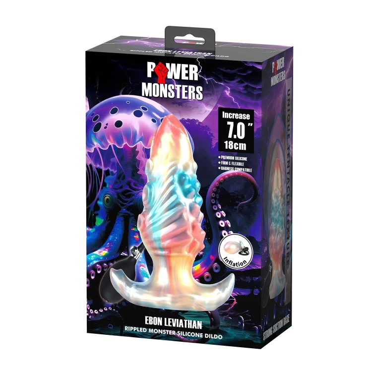 Seria "Monster" – 18 cm pompowany korek analny