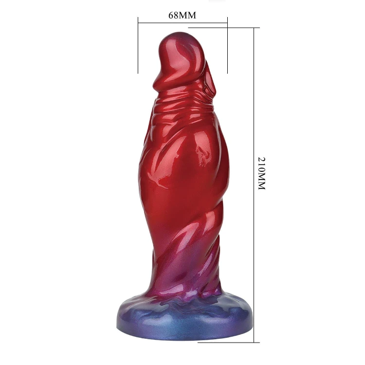 Seria "Monster" - 22 cm pompowany korek analny