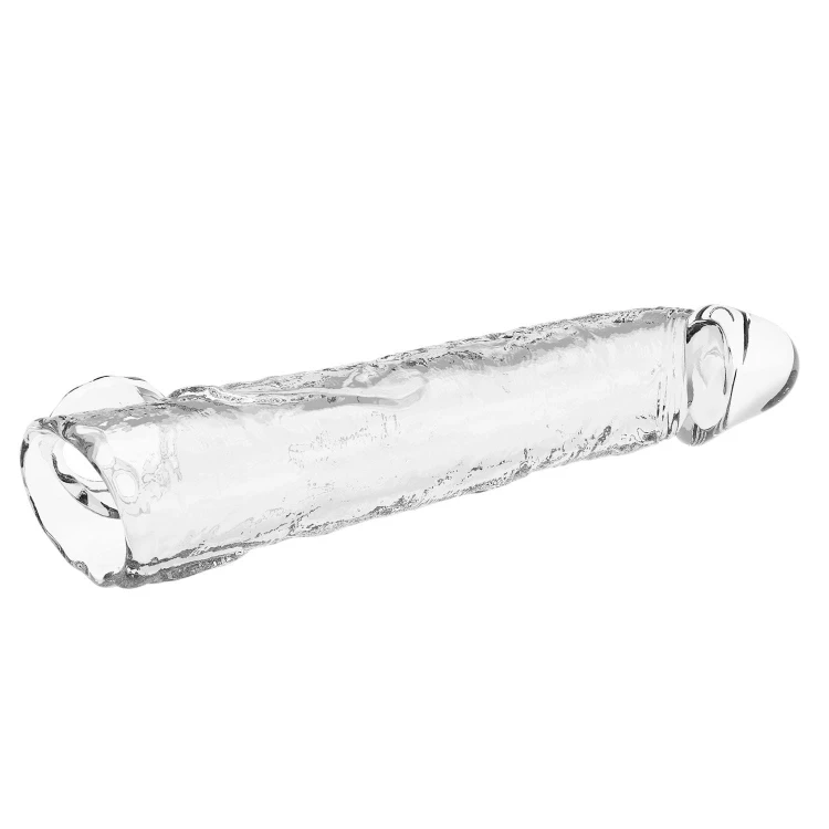 Nakładka na penisa, powiększająca – Clear – 26 cm