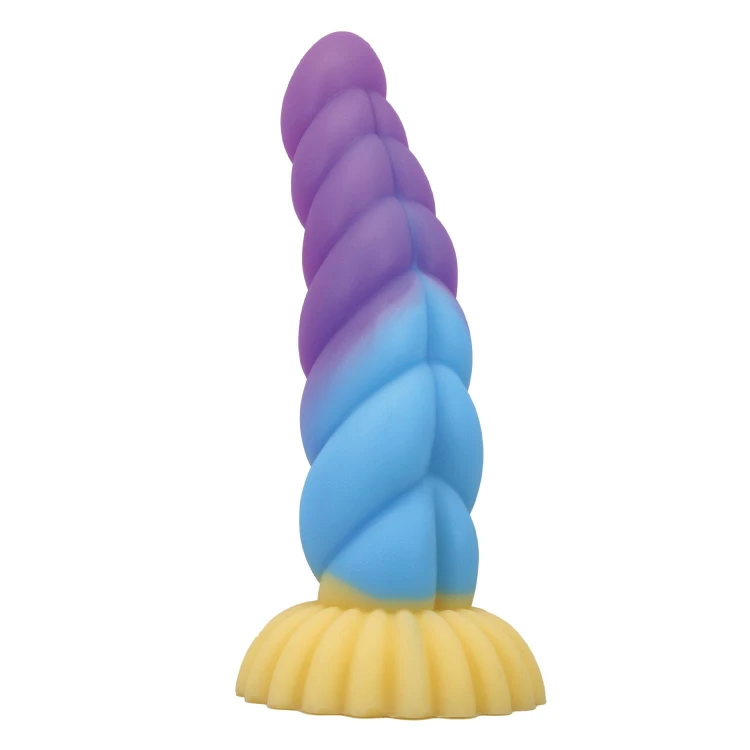 Seria " Monster"– 22 cm uroczy dildo - Jednorozec