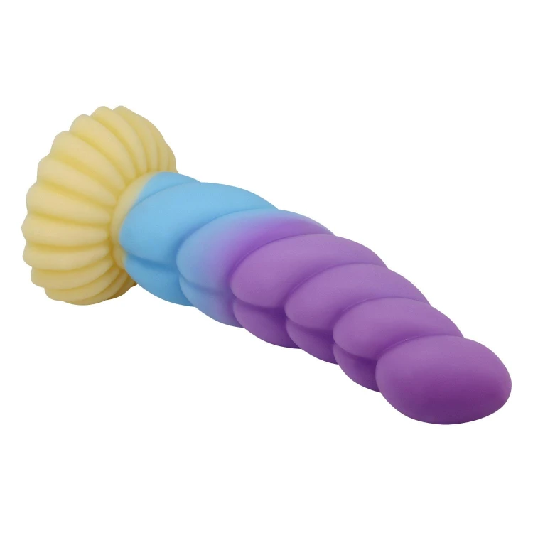 Seria " Monster"– 22 cm uroczy dildo - Jednorozec