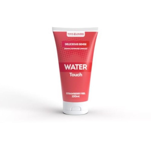 Lubrykant na bazie wody truskawkowy, smaczny do masażu 100ml