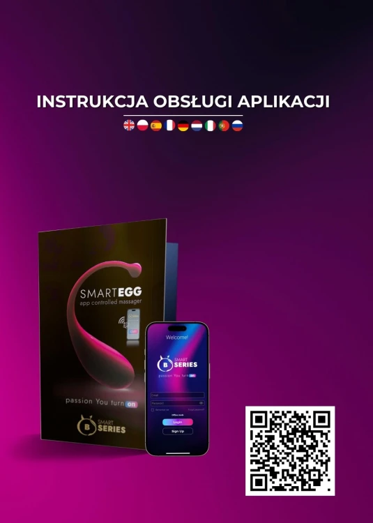 Jajeczko wibrujące sterowane aplikacją
