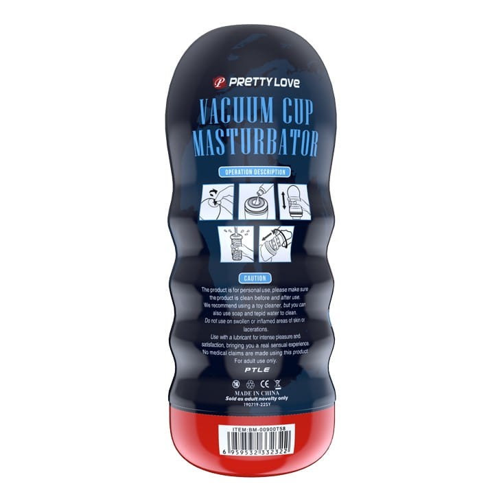 MASTURBATOR PRETTY LOVE VACUUM CUP MASTURBATOR