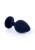 Korek analny Plug-silikonowy, czarny,  Medium