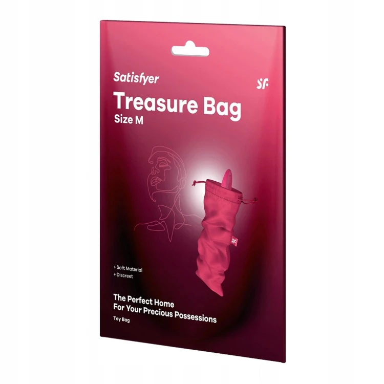 Woreczek do przechowywania gadźetów  - Treasure Bag M pink