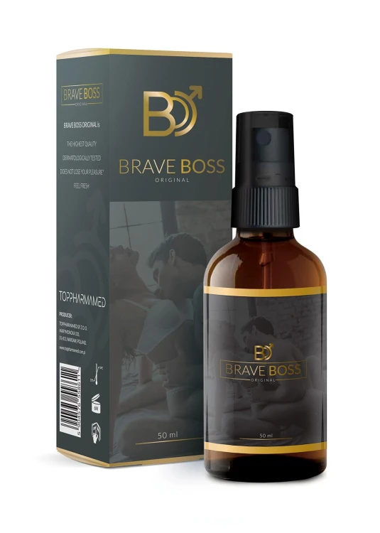 Spray opóźniający dla mężczyzn i kobiet  50 ml BRAVE BOSS