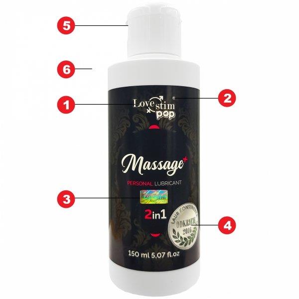 OLEJEK-POP MASSAGE do masażu na bazie wody