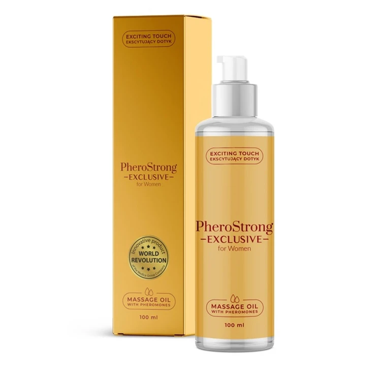 Olejek z feromonami -PheroStrong Exclusive for Women Massage 100 ml