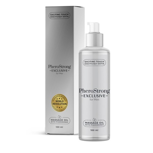 Olejek z feromonami -PheroStrong Exclusive for Men Massage 100 ml