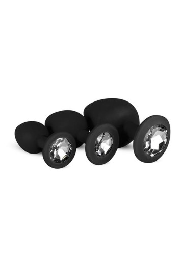 Plug-Diamond Plug zestaw 3ch korków rozmiar S, M, XL