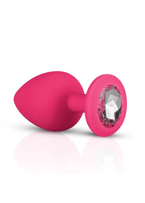 Plug-Diamond Plug Set-Pink zestaw 3ch  korków S,M.XL