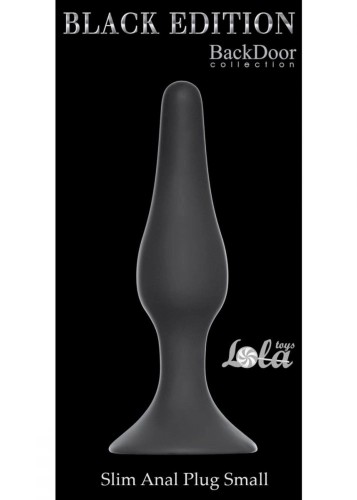 Plug-Slim Anal Plug Small czarny