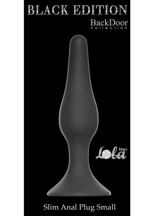 Plug-Slim Anal Plug Small czarny