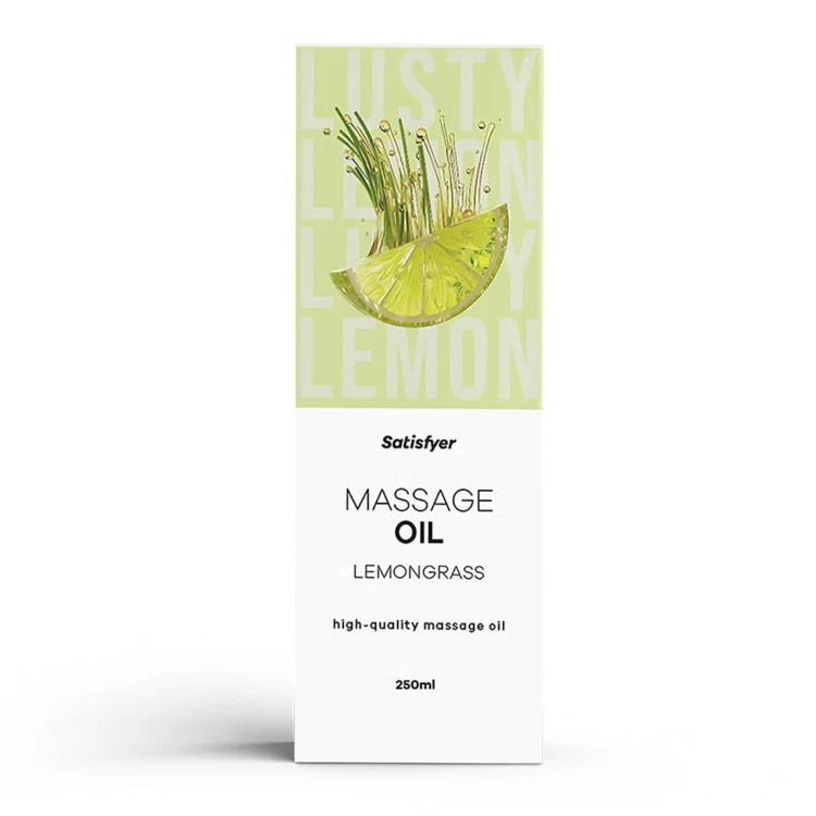 Satisfyer Lemongrass – Olejek do masażu o zapachu trawy cytrynowej