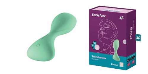 Plug-wibrujący Trendsetter sterowany aplikacją, zieleń