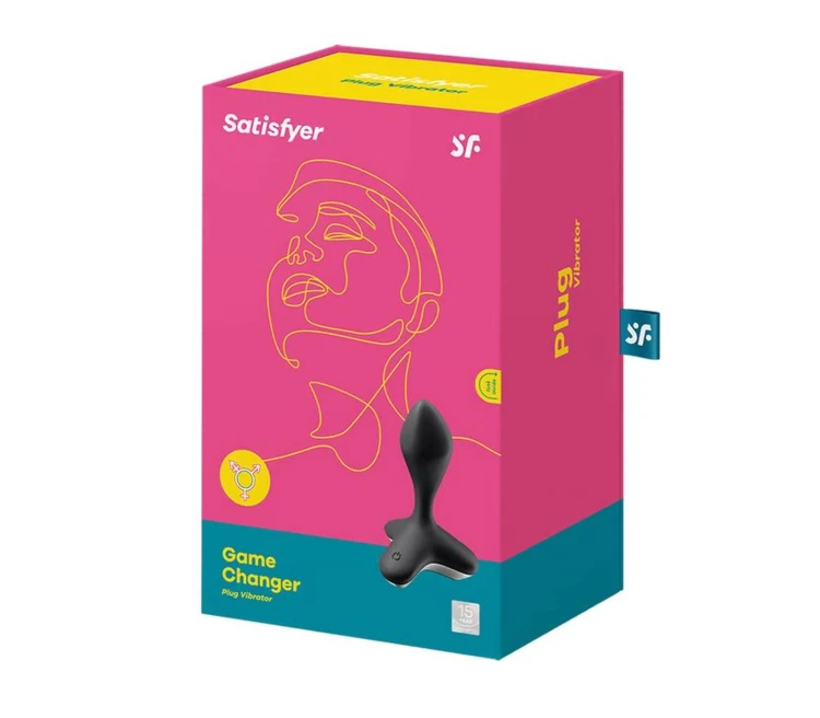 Safisfyer Game Changer  Plug-Vibrator   pękatym kształcie i ze zwężającym się czubkiem