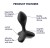 Safisfyer Game Changer  Plug-Vibrator   pękatym kształcie i ze zwężającym się czubkiem