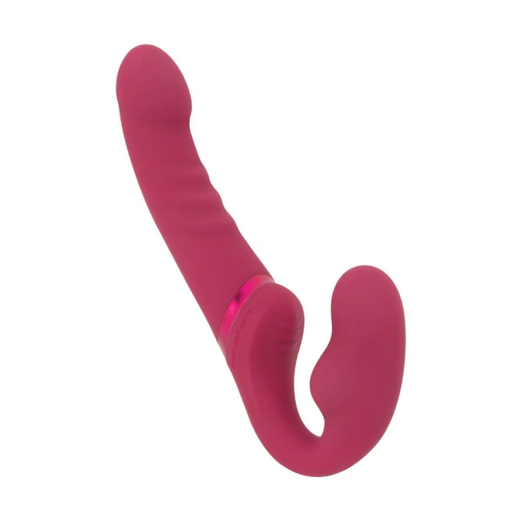 Wibrator Strap-On Lapis Lovense dla wspólnej, synchronicznej przyjemności