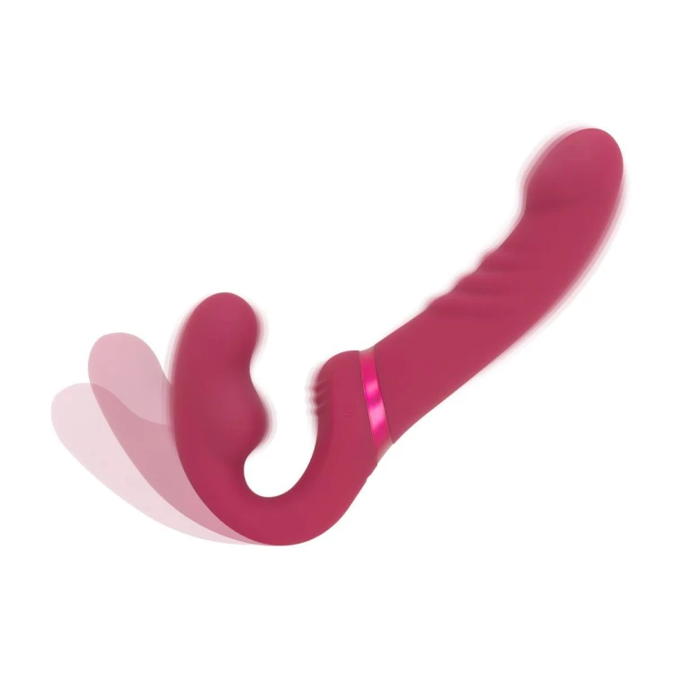 Wibrator Strap-On Lapis Lovense dla wspólnej, synchronicznej przyjemności