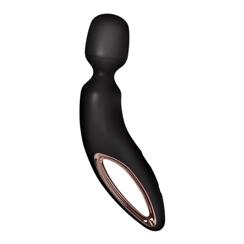 Wibrator różdżka Wand-erland Black/Rosegold Satisfyer