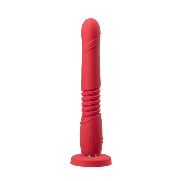 Lovense Gravity Gravity – pulsujące i wibrujące dildo sterowane aplikacją, wole ręce
