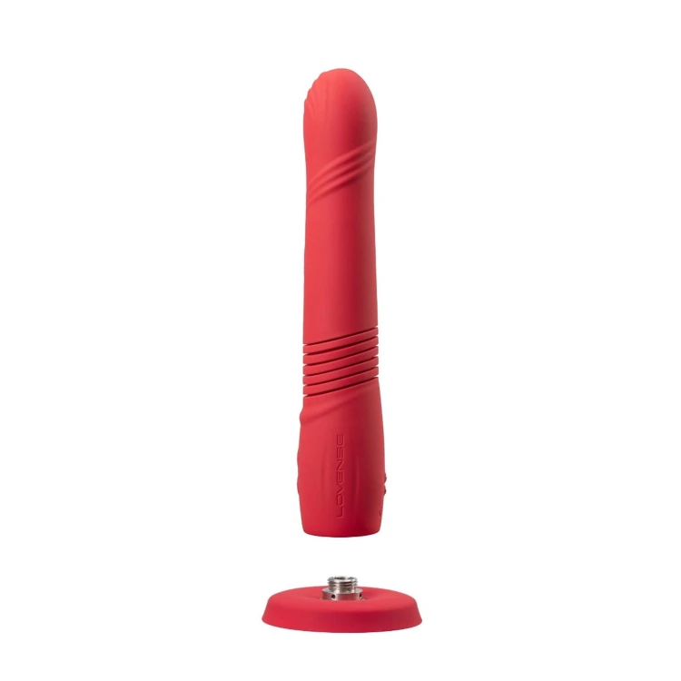 Lovense Gravity Gravity – pulsujące i wibrujące dildo sterowane aplikacją, wole ręce