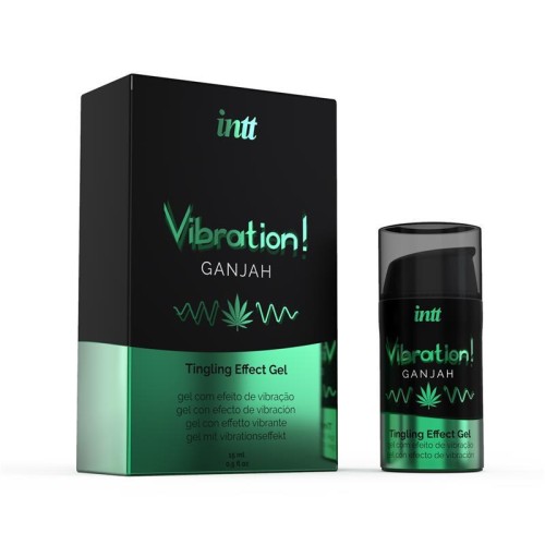 Żel-VIBRATION GANJAH 15 ml - smak konopii