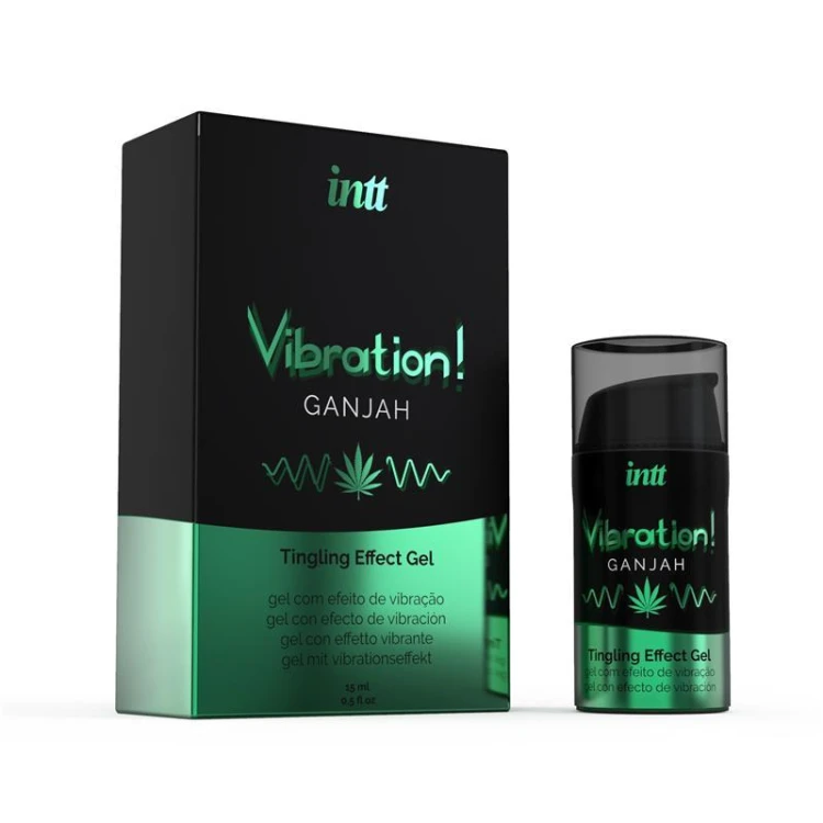 Żel-VIBRATION GANJAH 15 ml - smak konopii