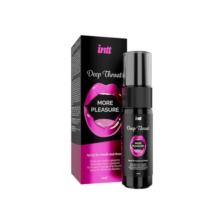 Intt Deep Throat Spray 12 ml  - spray miętowy do ust