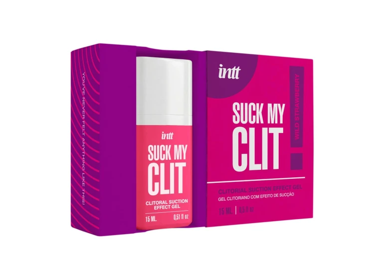 SUCK MY CLIT - Wild Strawberry żel stymulujący